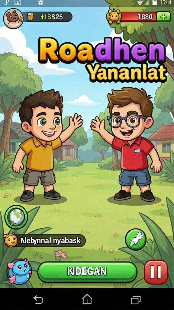 Tampilan awal yang menarik dan mudah dipahami.