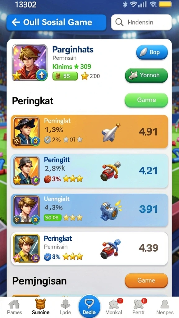 Pengalaman multiplayer yang mengasyikkan dan penuh tantangan.