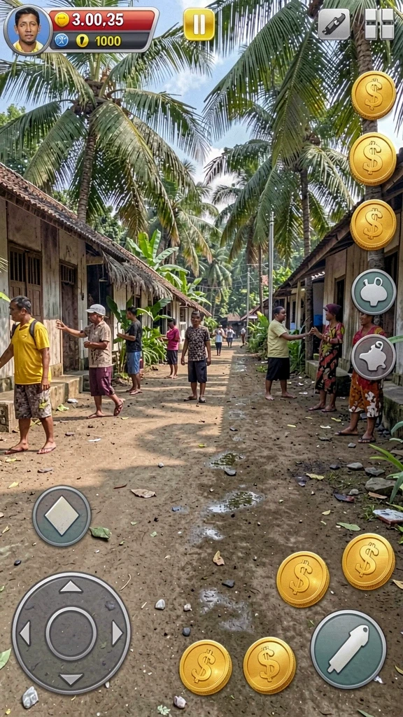 Tangkapan layar menunjukkan karakter dengan kemampuan unik.