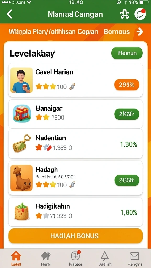 Beragam permainan yang tersedia untuk semua jenis pemain.