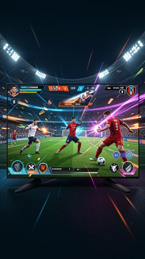 Mode multiplayer yang memungkinkan bertanding dengan teman.