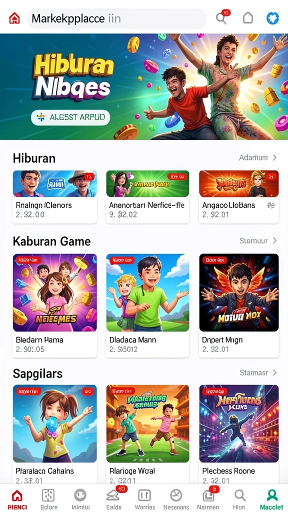 Mode multiplayer yang seru dan kompetitif.
