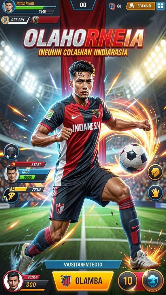 Penggambaran karakter yang menarik dan penuh warna.