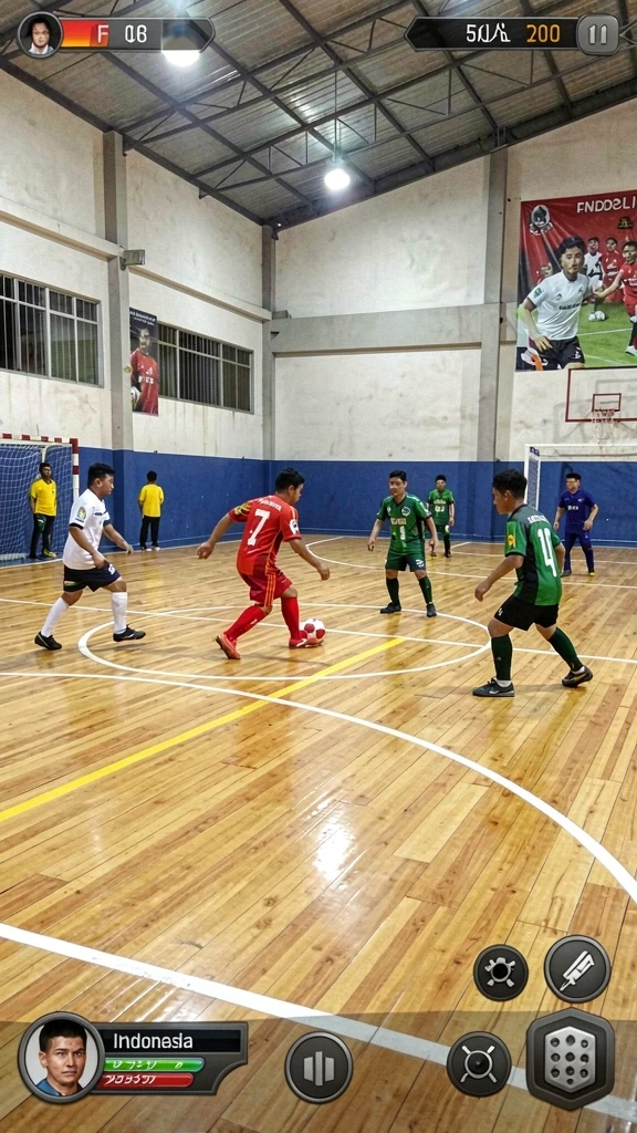 Tangkapan layar aksi dalam permainan dengan level yang menantang.