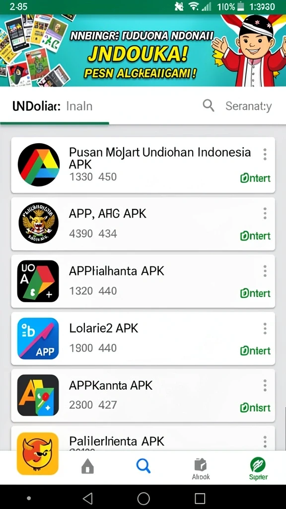 Tampilan antarmuka yang ramah pengguna.