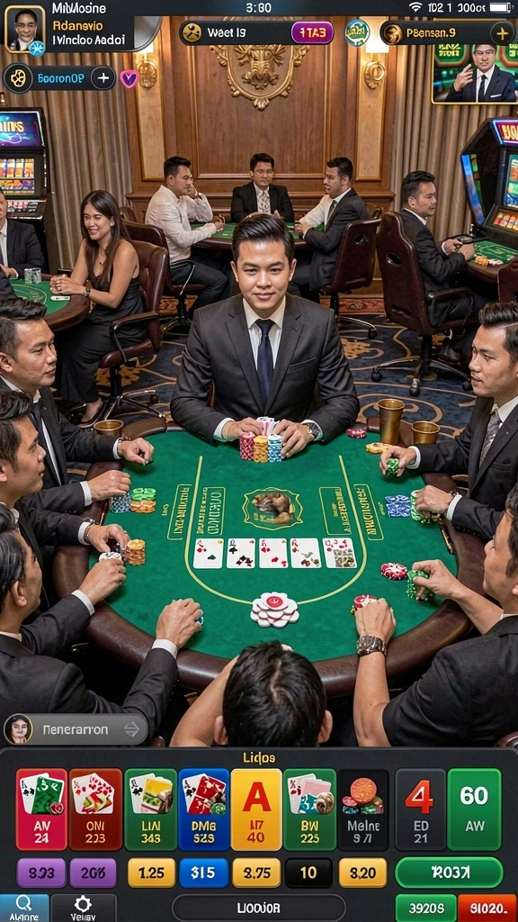 Fitur multiplayer memungkinkan interaksi seru dengan teman.
