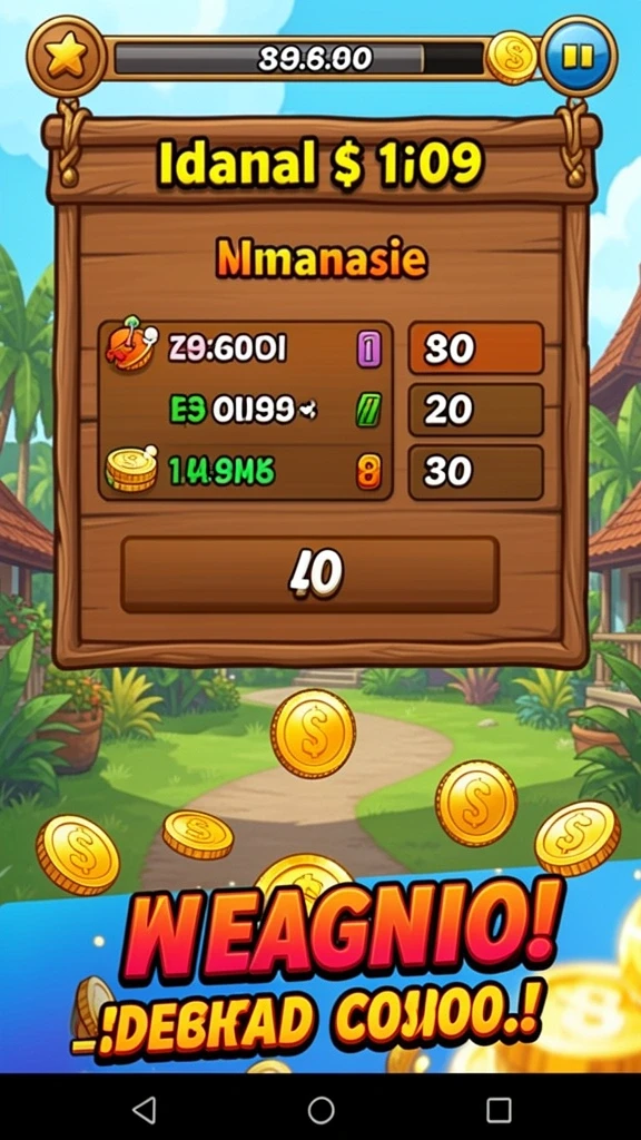 Screenshot menunjukkan promo terbaru yang tersedia untuk pemain.