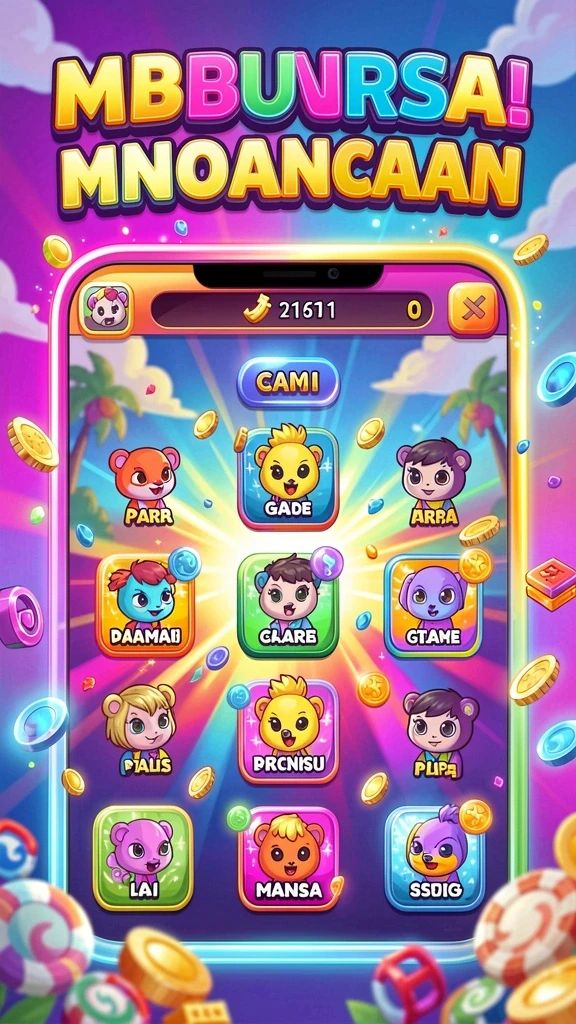 Karakter-karakter lucu dan menarik.