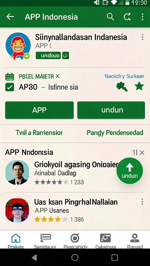 Tampilan antarmuka yang menarik dan mudah digunakan.