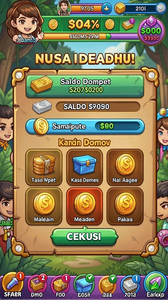 Berbagai pilihan permainan untuk semua kalangan.