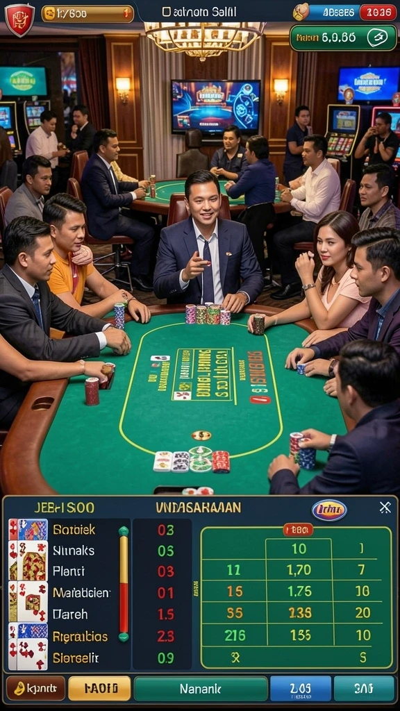 Tampilan awal game yang menarik perhatian.
