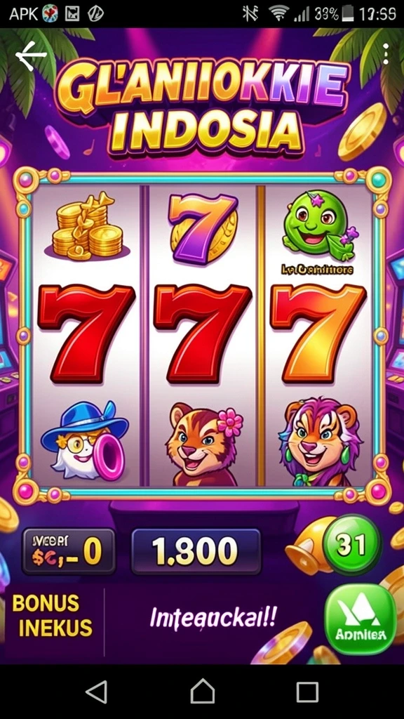 Tangkapan layar dari gameplay seru di FUNPARI.