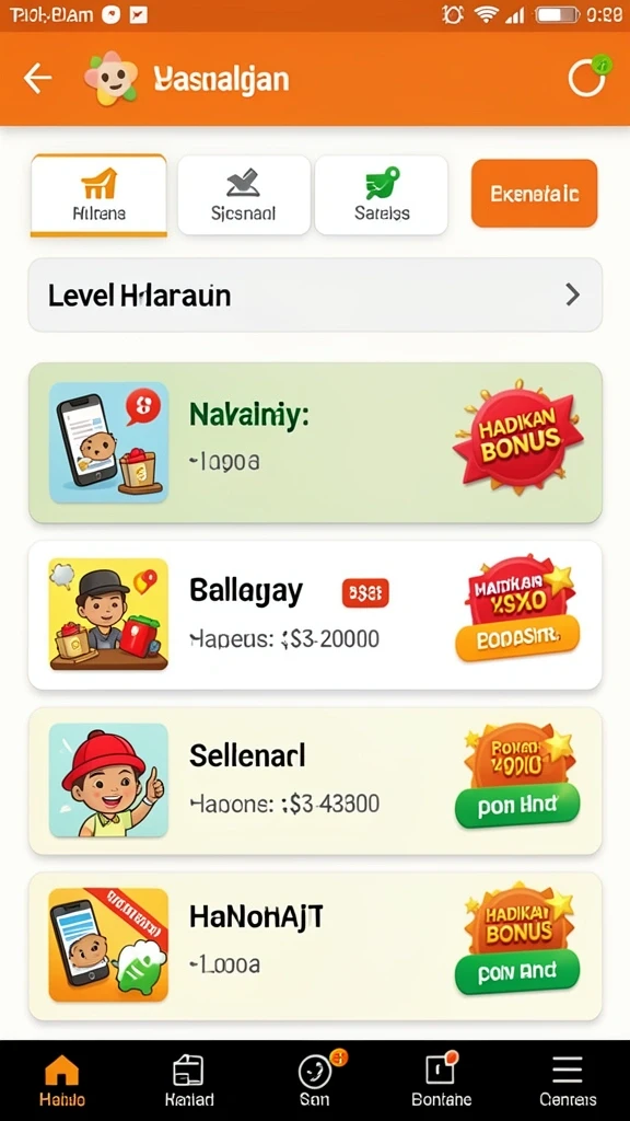 Misi seru yang menantang untuk diselesaikan.