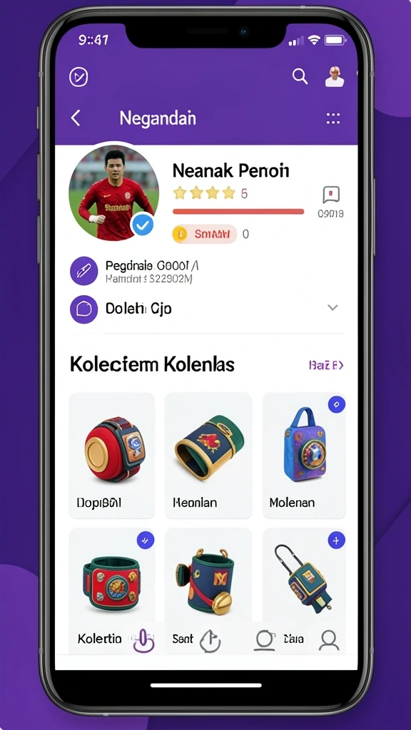 Tampilan awal yang memikat dan informatif.