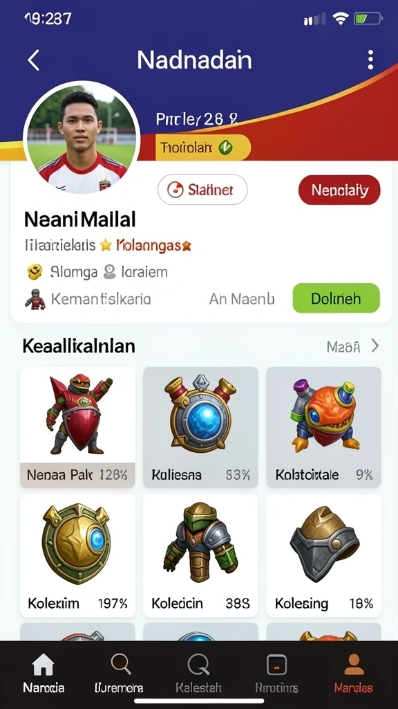 Tampilan antarmuka yang menarik dan user-friendly.