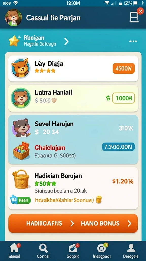 Karakter utama siap menghadapi berbagai tantangan.