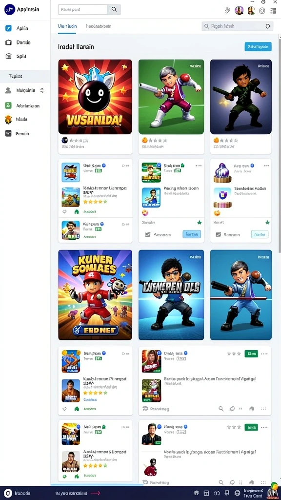 Tampilan visual yang memukau dan modern.