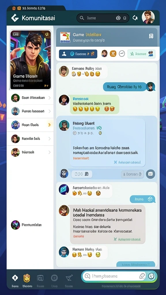 Tampilan antarmuka yang ramah pengguna untuk semua kalangan.