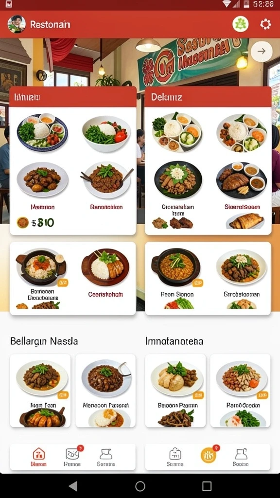 Momen bermain yang seru dengan teman-teman.