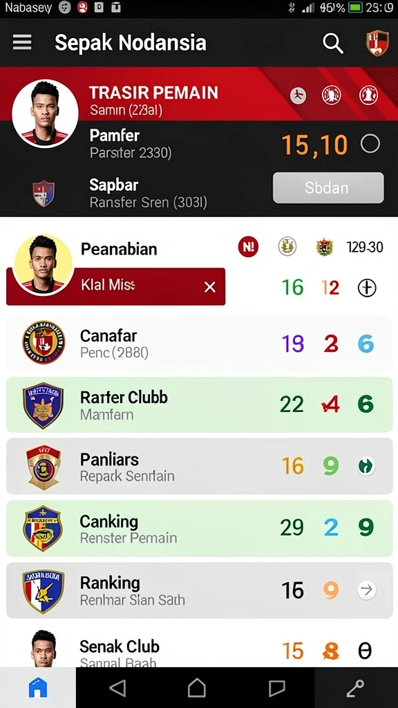 Tampilan antarmuka yang intuitif dan mudah dinavigasi.