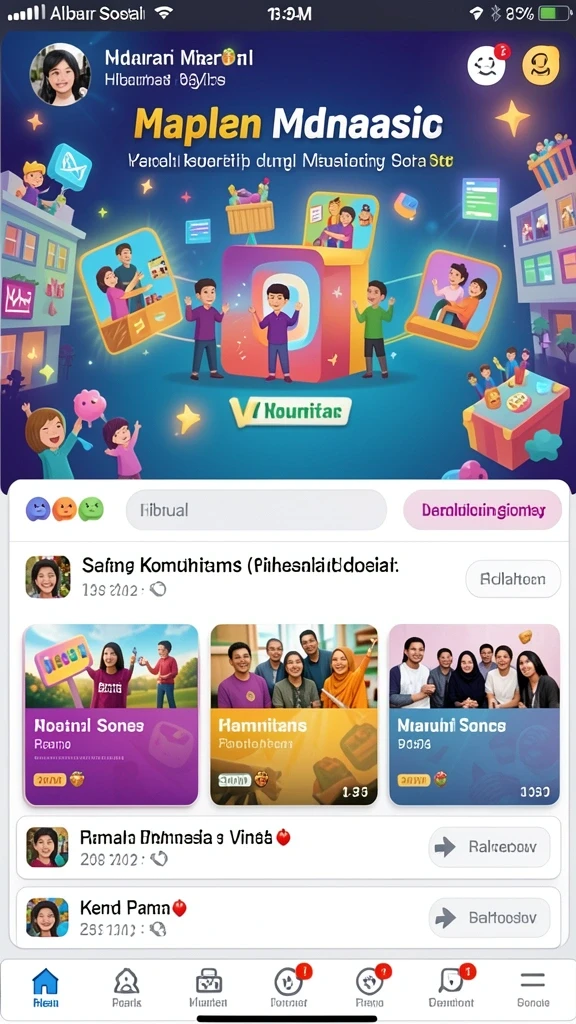 Tampilan antarmuka yang ramah pengguna.