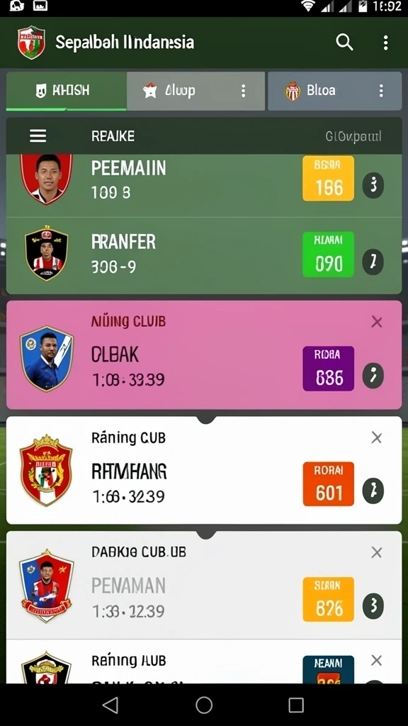 Berbagai pilihan permainan yang seru dan menantang.