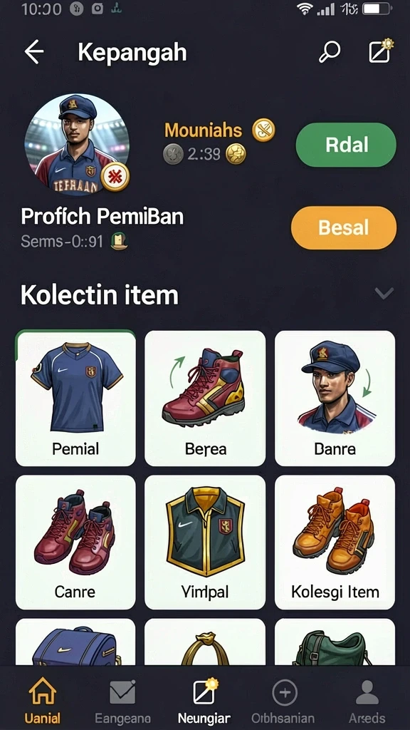 Grafis dinamis yang memukau.