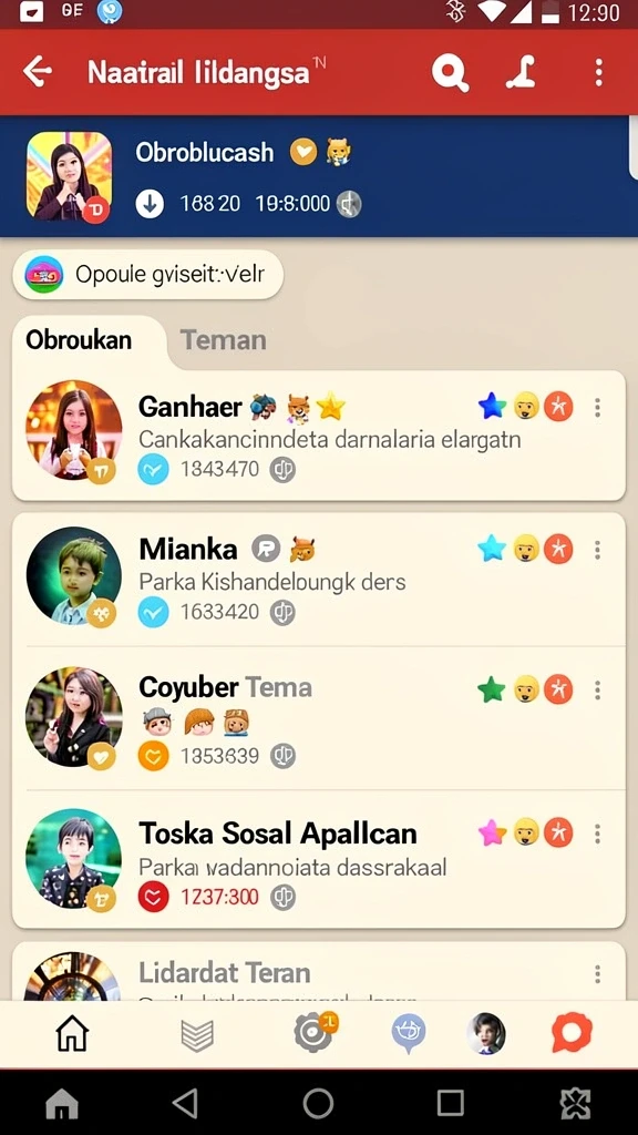 Karakter dengan kemampuan unik siap untuk berpetualang.
