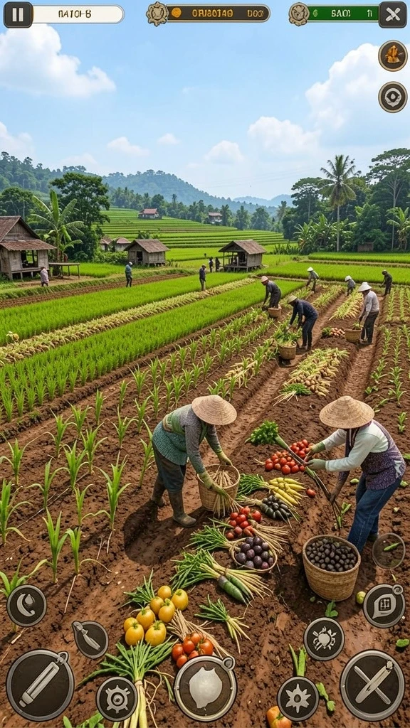 Grafis yang memukau dan penuh warna.