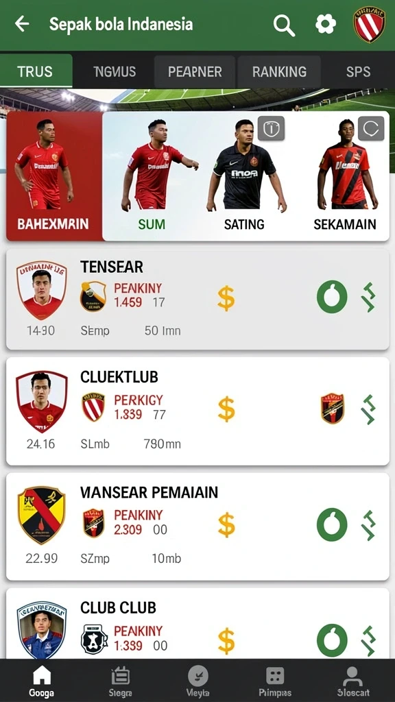 Tampilan antarmuka yang intuitif dan menarik.