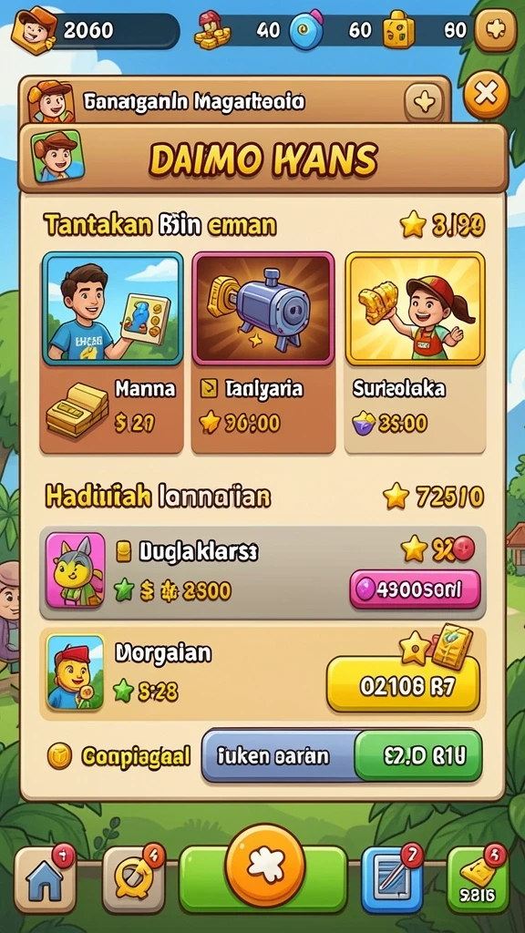 Tampilan menarik dari game slot NUSASLOTS.