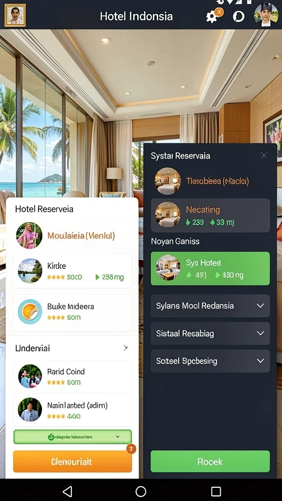 Layar kompetisi multiplayer yang seru.