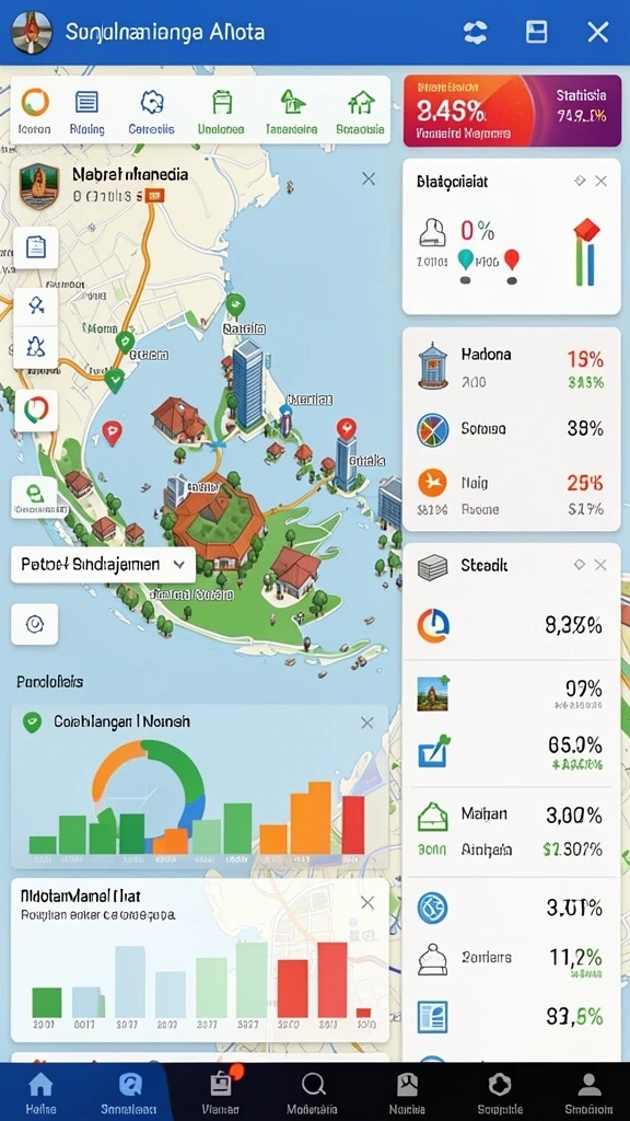 Tampilan antarmuka yang mudah dinavigasi.