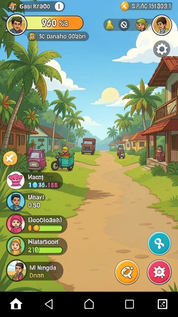 Bergabung dalam mode multiplayer untuk bermain bersama teman.