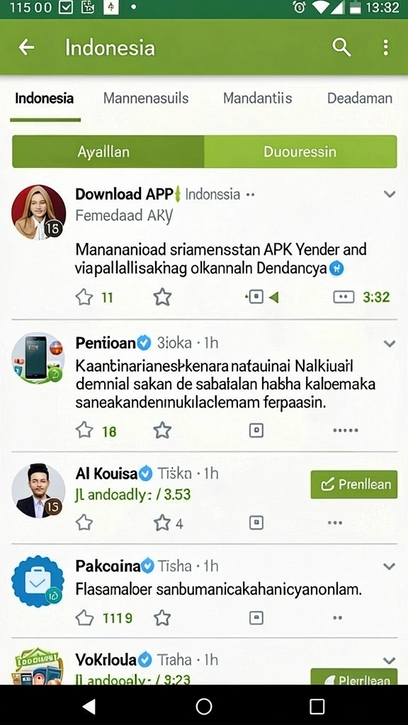 Gambaran berbagai level yang menantang di RPOK.