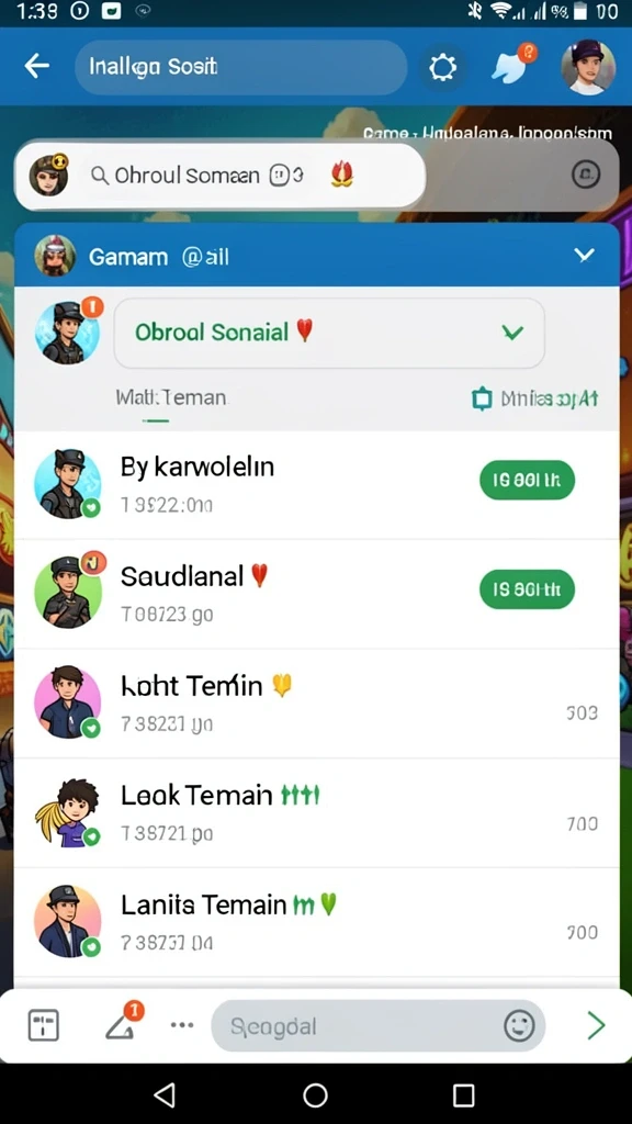 Grafis yang memukau dan penuh warna.
