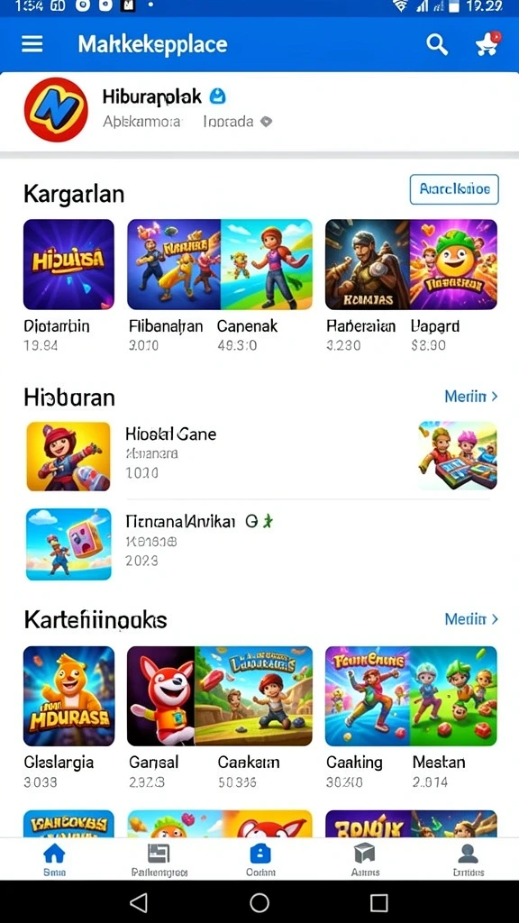 Tampilan antarmuka yang menarik dan user-friendly.