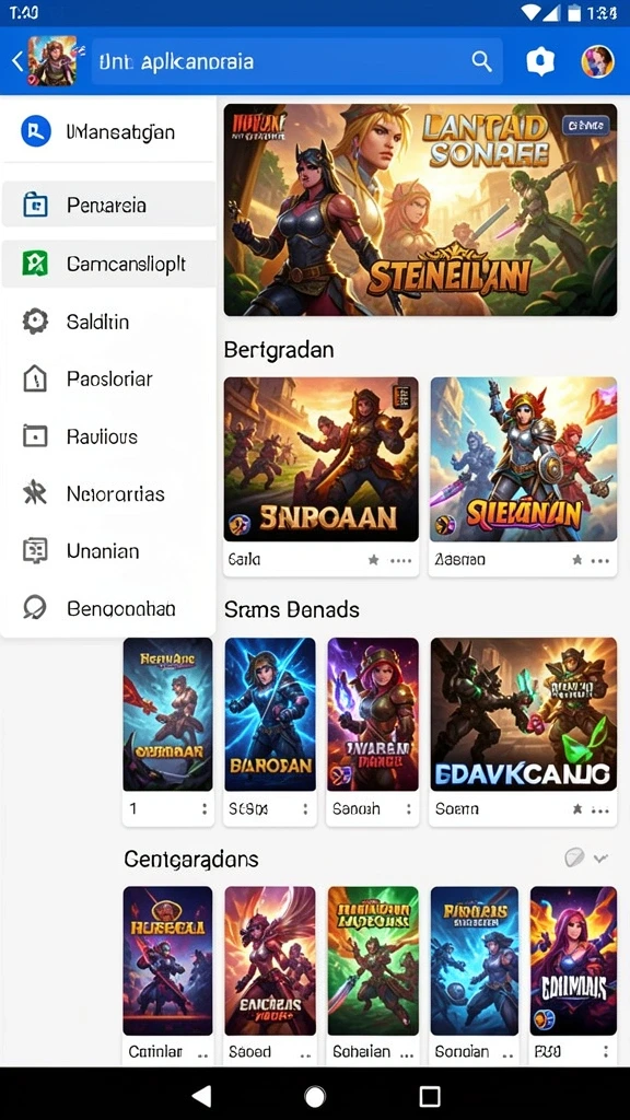 Tangkapan layar menunjukkan tampilan antarmuka pengguna yang sederhana.