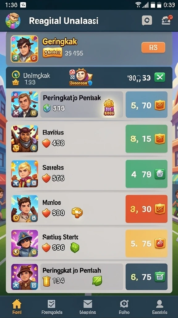 Screenshot menampilkan fitur reward yang menggiurkan.