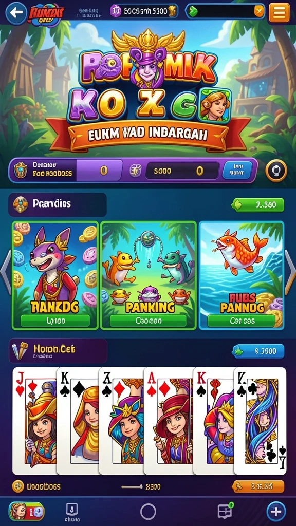 Tampilan antarmuka pengguna yang intuitif dan mudah dimengerti.